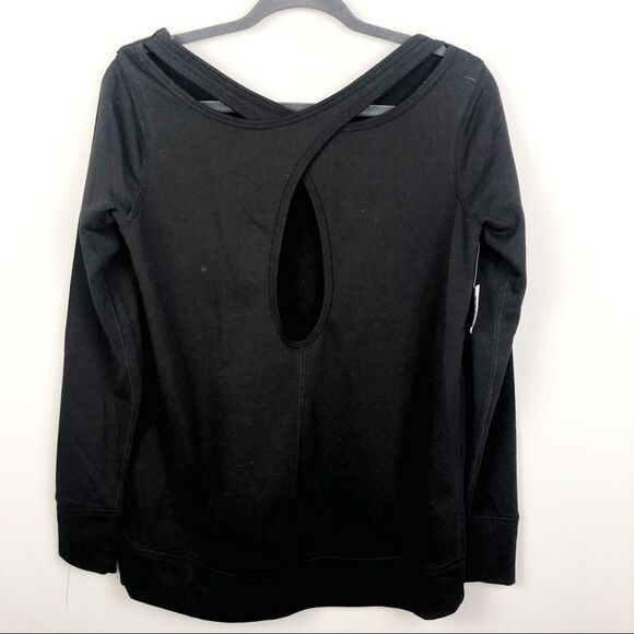 OLD NAVY ACTIVE | Cutout Back Long Sleeve Top S - Picture 1 of 8